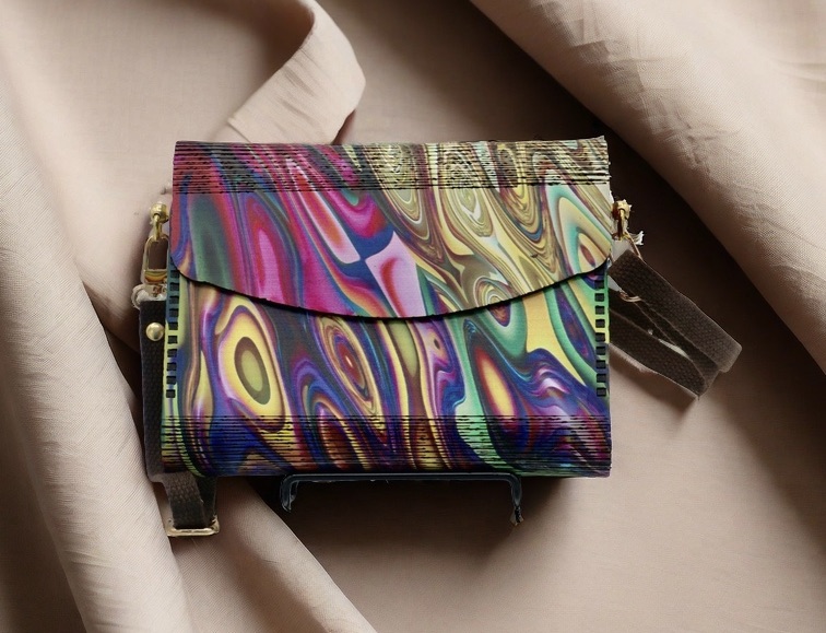 Colorful Abstract Clutch