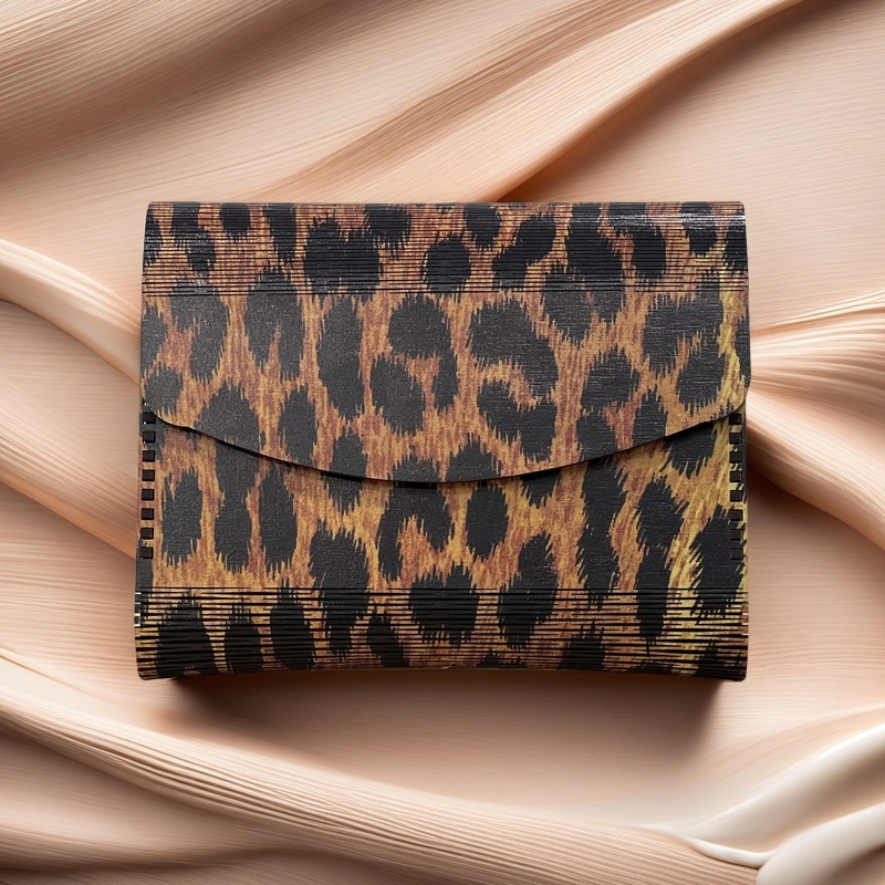Leopard Print Clutch