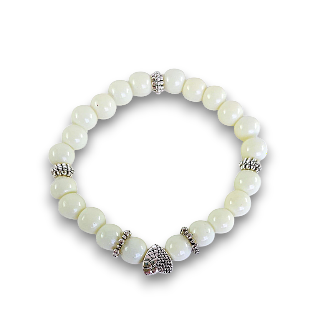 Pulsera Tymna crema