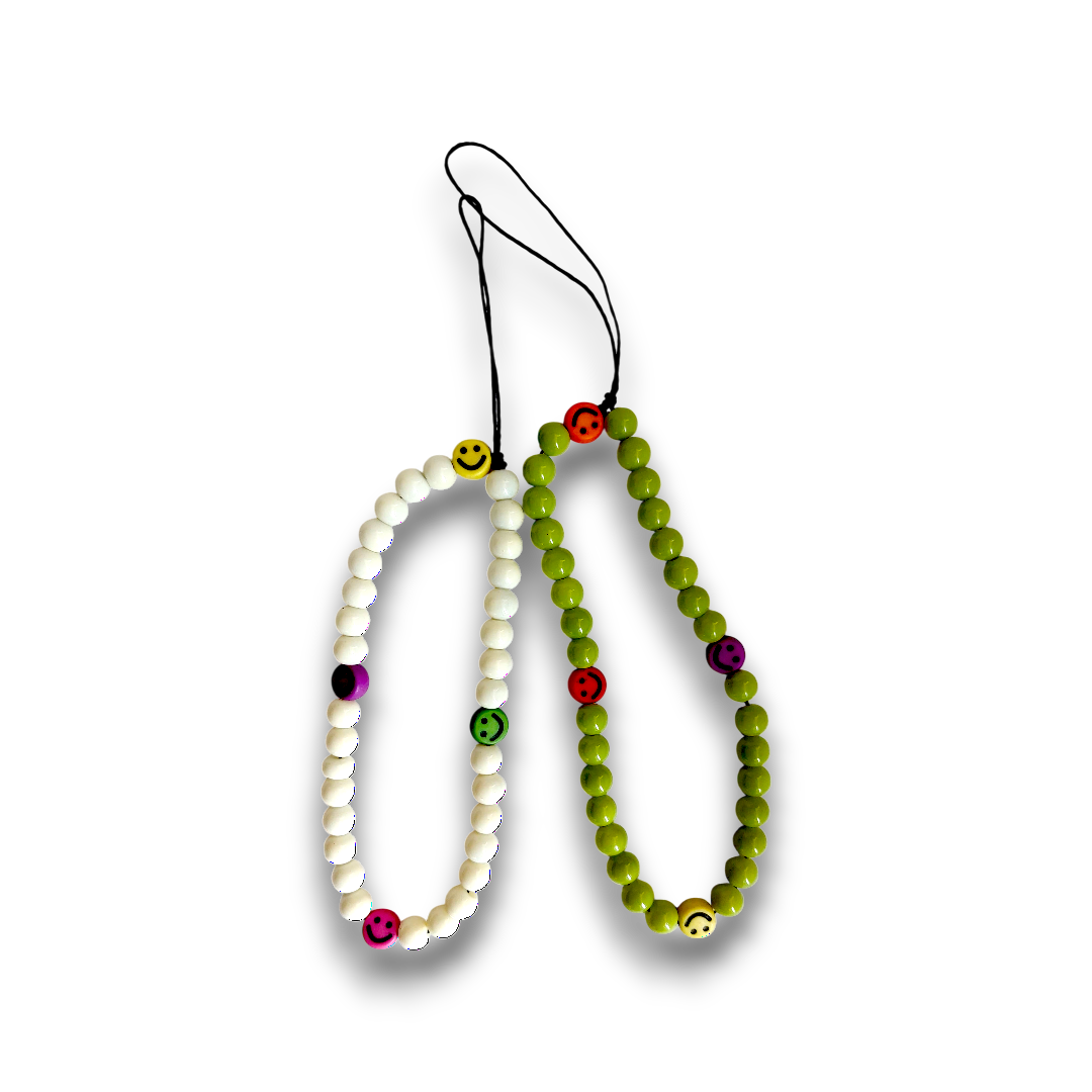 Strap caritas felices verde manzana