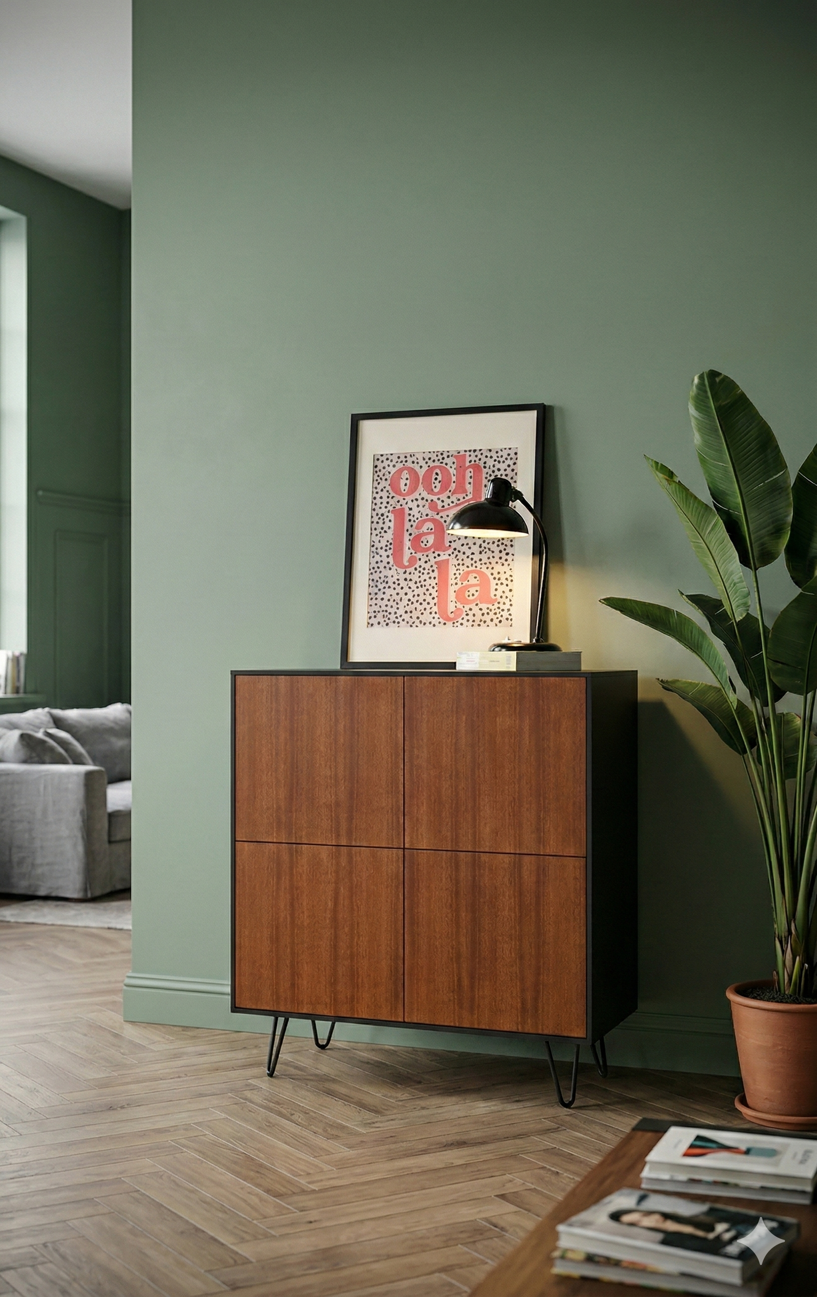 quadratisch , praktisch..mid century