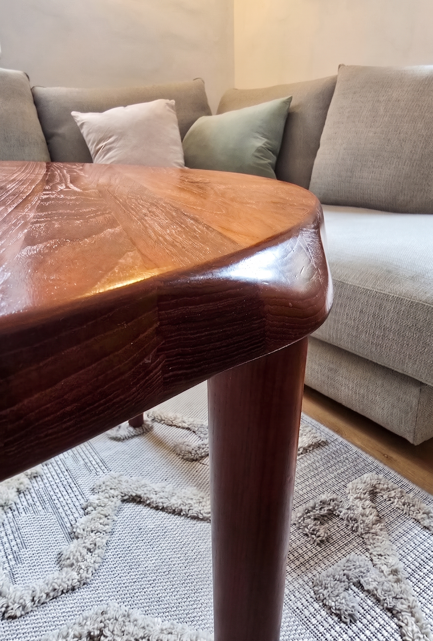 Mid-Century Dänisches Design: Original John Boné Couchtisch für Mikael Laursen (1960er)