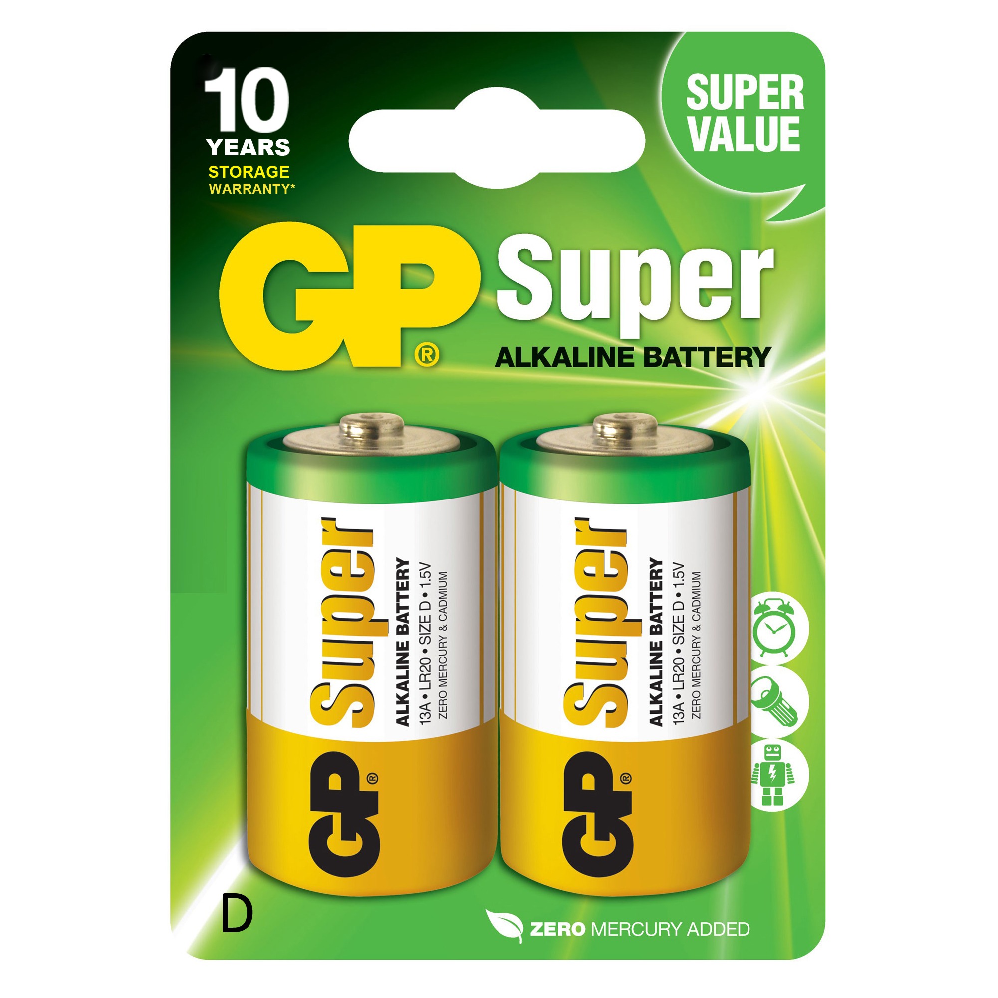 Batería Alcalina DX2 - GP
