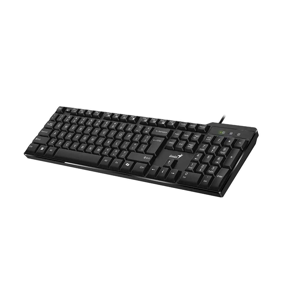 Teclado clásico con cable y tecla de suspension - Genius