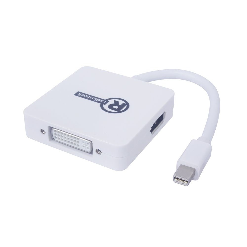 Adaptador Mini DisplayPort a VGA, DP Y HDMI - Radioshack