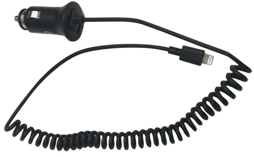 Cargador de auto con cable Lightning - Radioshack