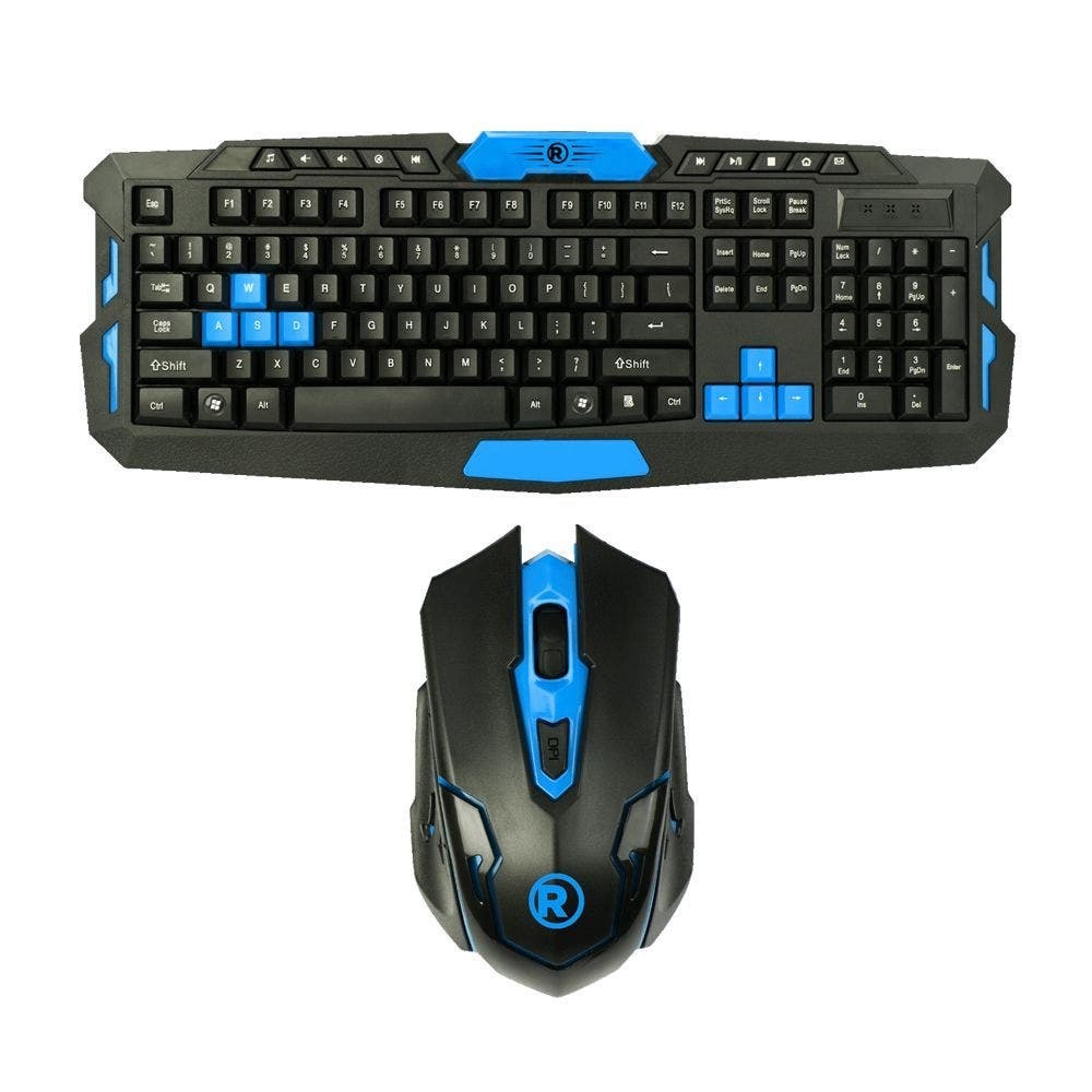 Teclado y mouse inalámbrico gamer - Radioshack