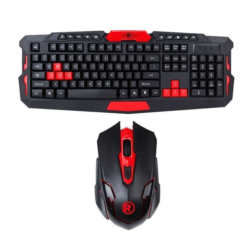 Teclado y mouse inalámbrico gamer - Radioshack