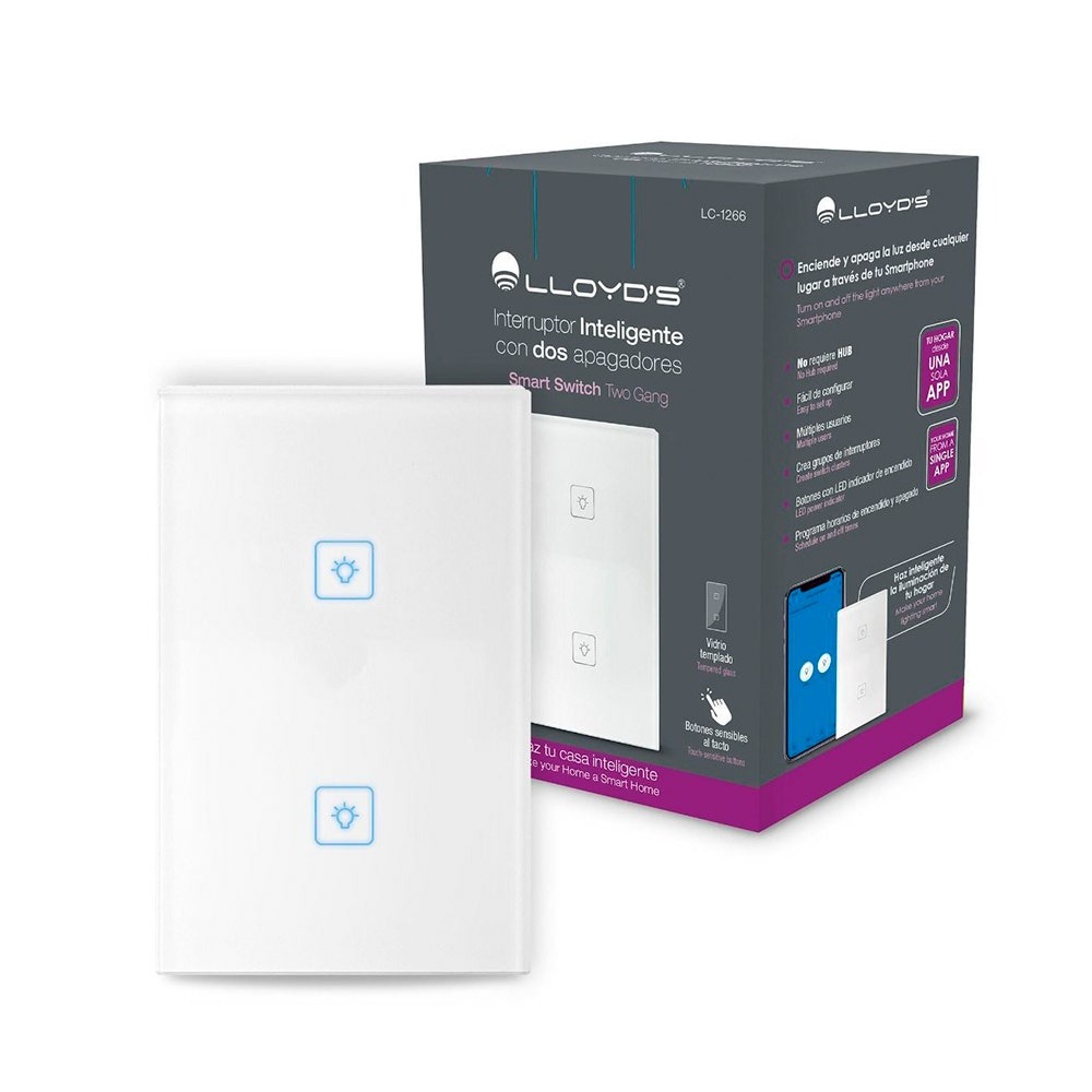 Interruptor Inteligente con wifi - Lloyds Electronics