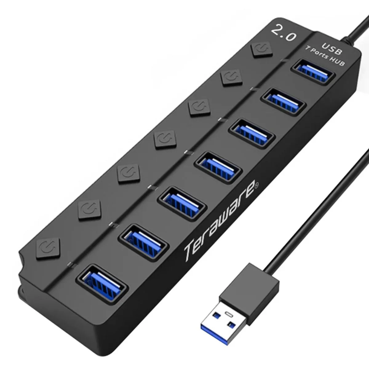 Hub USB 2.0 de 7 puertos - Teraware