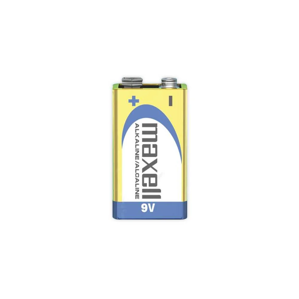 Batería alcalina 9V - Maxell 