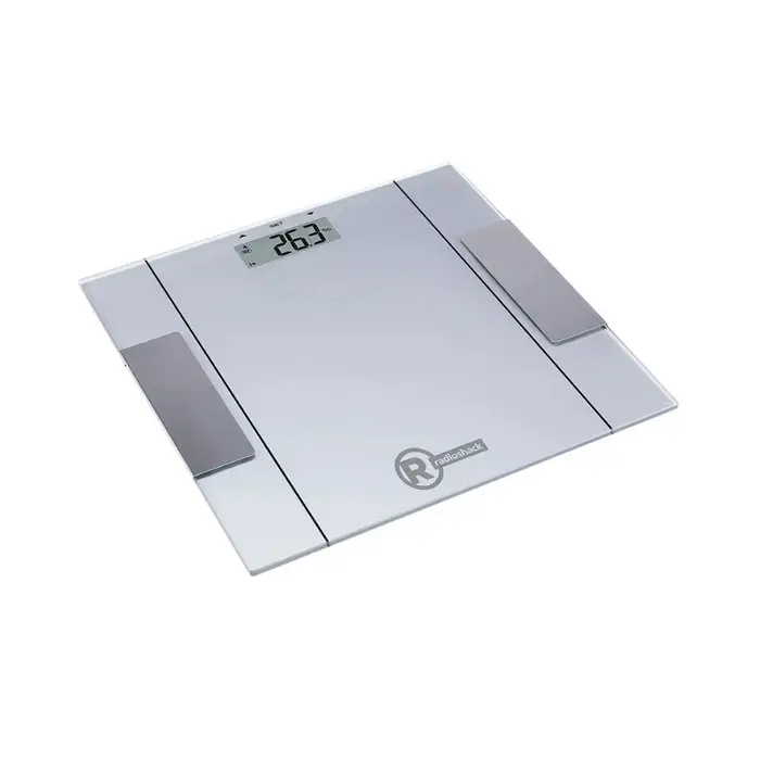 Báscula Digital con Medidor de Grasa - RadioShack 