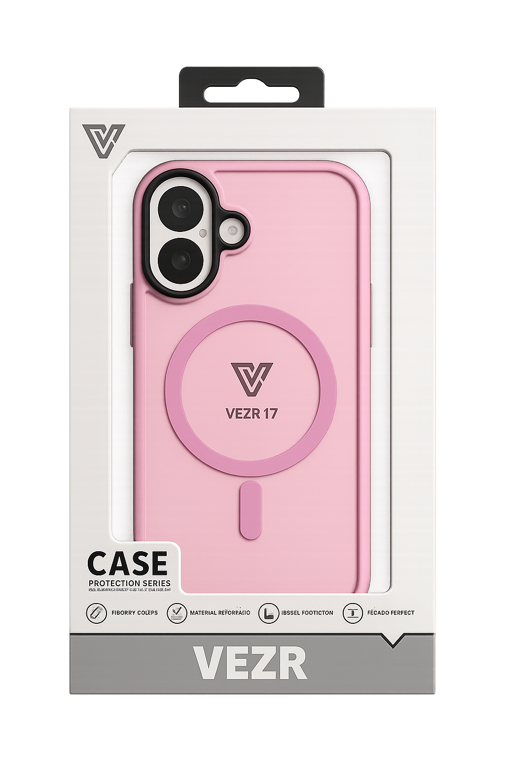 Funda protectora VEZR para iPhone 17