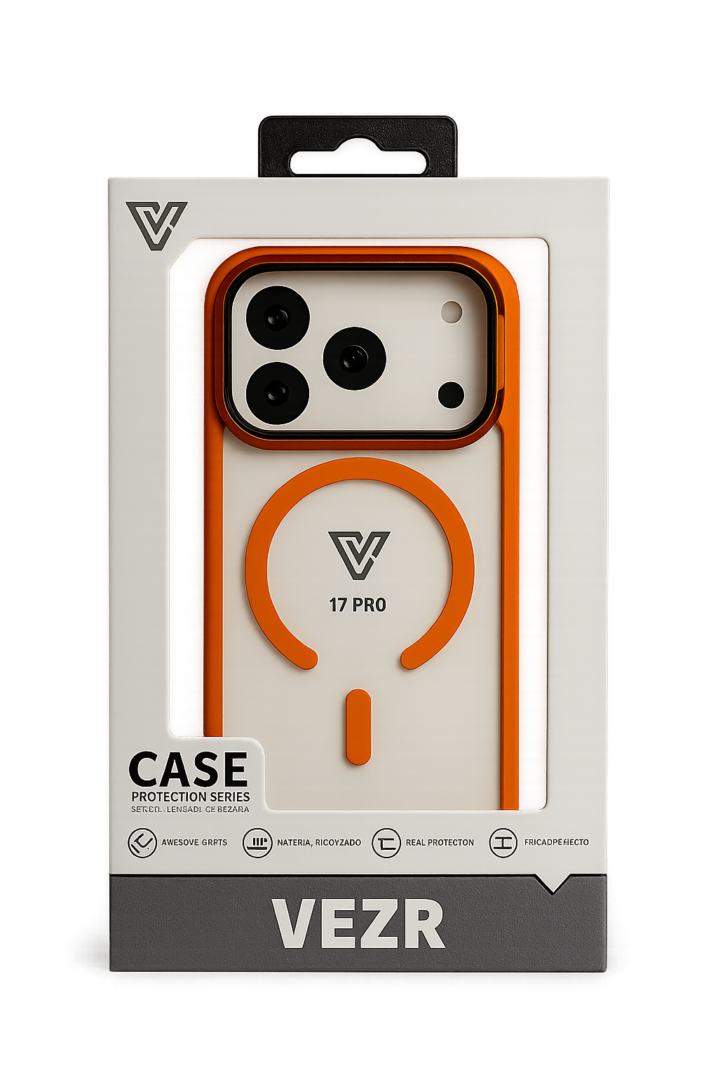 Funda Protectora VEZR para iPhone 17 Pro