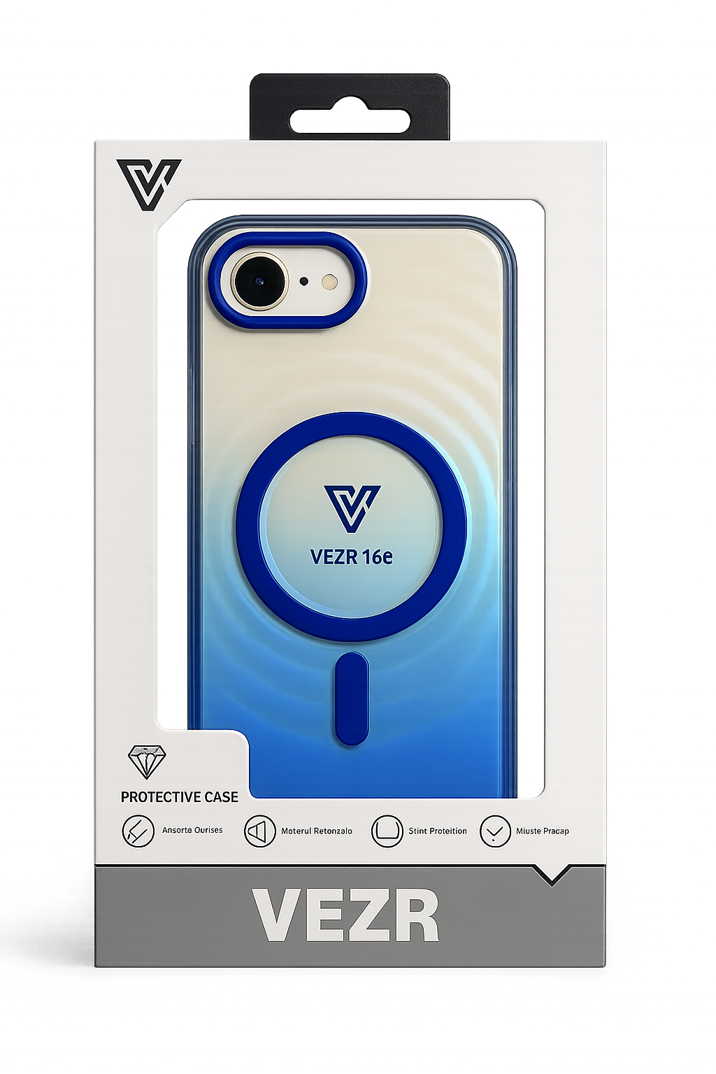 Funda protectora VEZR para iPhone 16e