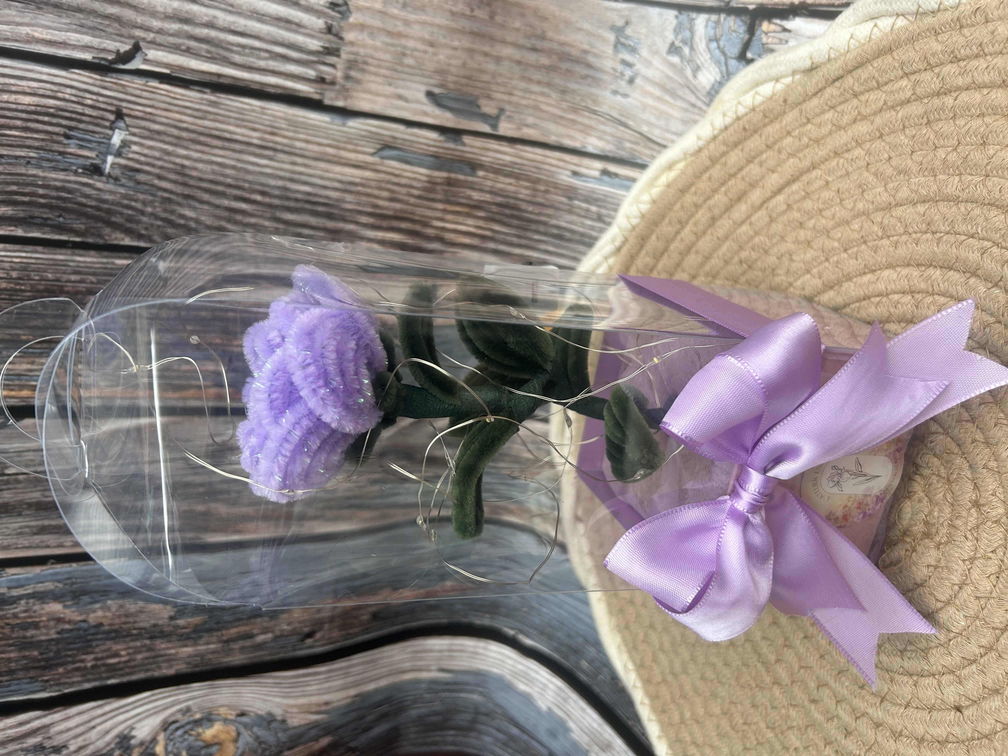 Rose Eternelle Violet Pastel