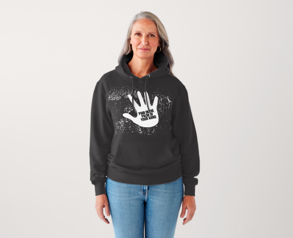 Pam in the Palm of your hand hoodie