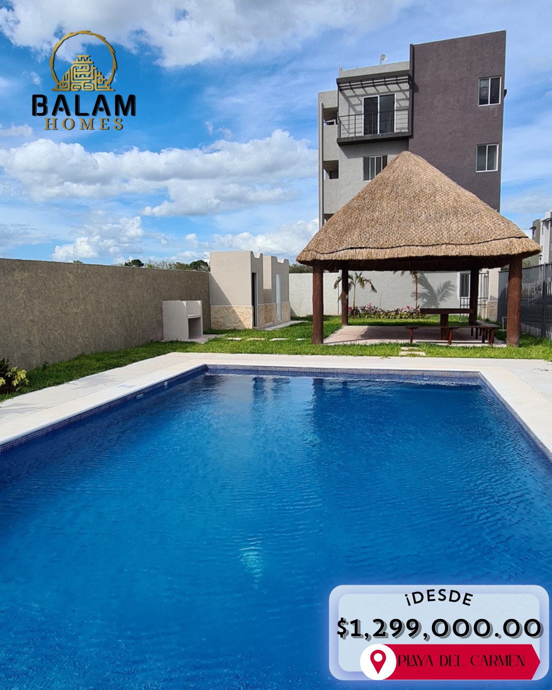 🔒🏡 ¡VIVE CON TRANQUILIDAD Y PLUSVALÍA EN PLAYA DEL CARMEN! 🏡✨