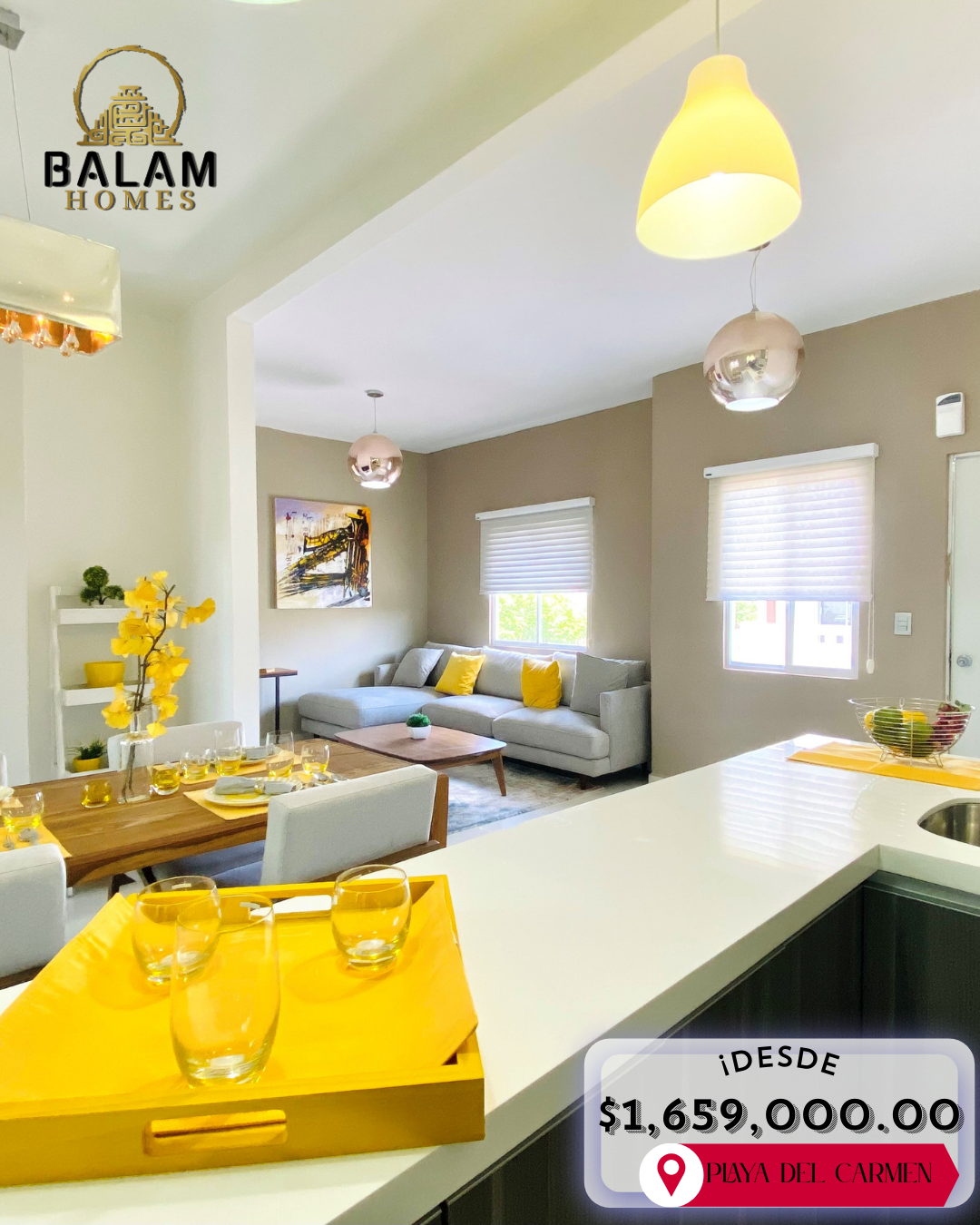 🏠 Departamento en Venta en Playa del carmen | En Real Lucerna