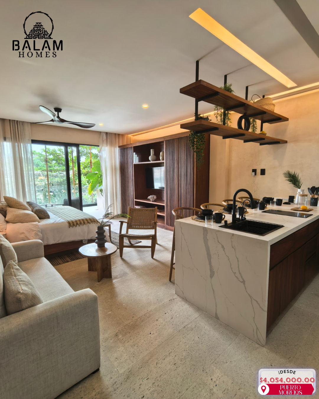 Alux 33 en Puerto Morelos: Lofts Boutique de 48 m² a 107 m² con Amenidades de Lujo