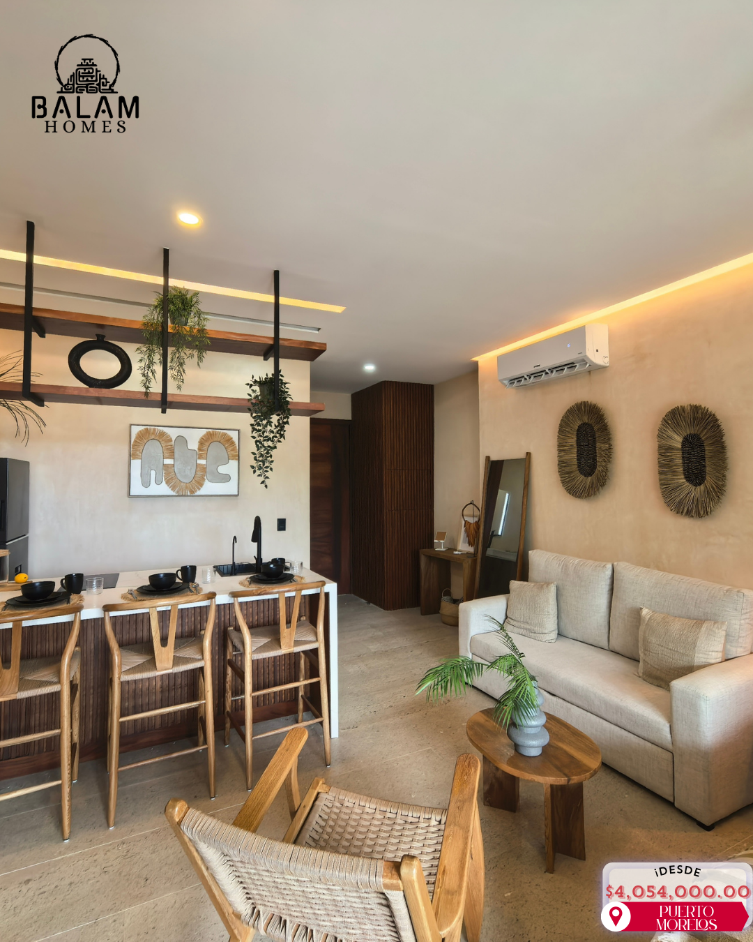 Alux 33 en Puerto Morelos: Lofts Boutique de 48 m² a 107 m² con Amenidades de Lujo