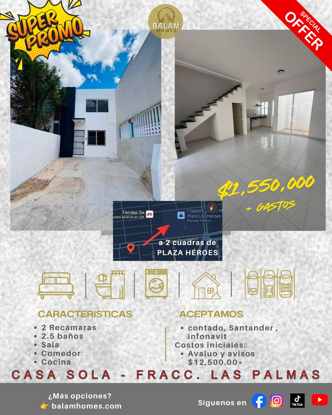 Casa en Venta en Fraccionamiento Las Islas, Cancún – Cerca de Plaza Los Héroes