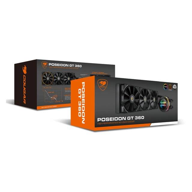 Cougar Poseidon GT 360 Cooler (Black)