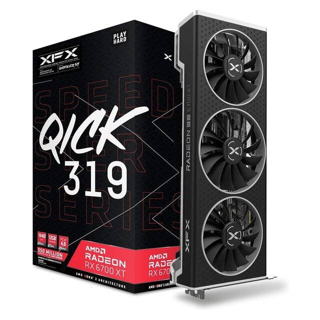 XFX Radeon RX 6700 XT 12GB (Refurbished)
