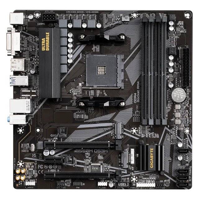 Gigabyte B550M DS3H Motherboard