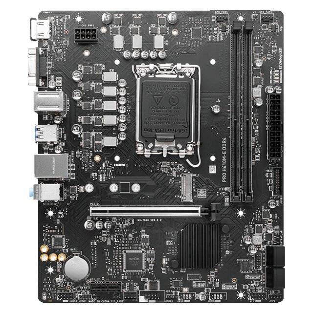 MSI Pro H610M-E DDR4 Motherboard