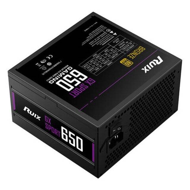 Ruix GX 650W 80+ Bronze PSU