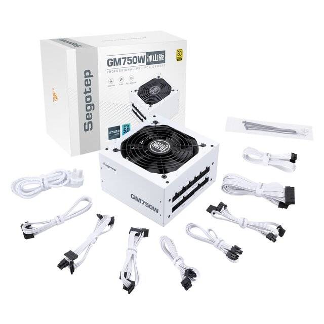 Segotep GM750W 80+ Gold [Full Modular] (White)