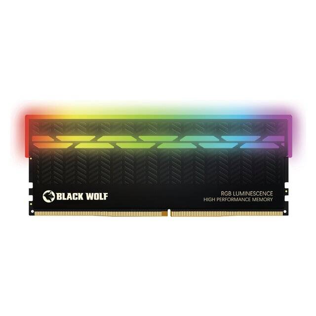 Black Wolf: RGB DDR4 RAM (16GB-3200 MHz)