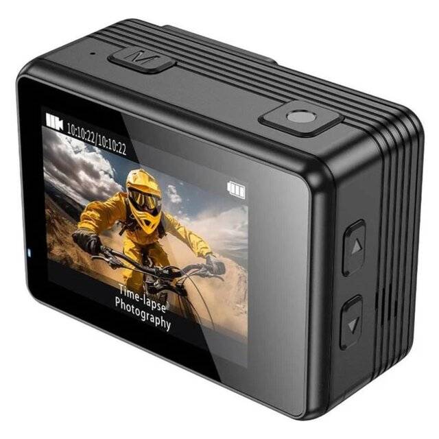 Hoco DV102 (12MP 2160p 60FPS 4K) Anti-Shake Action Camera