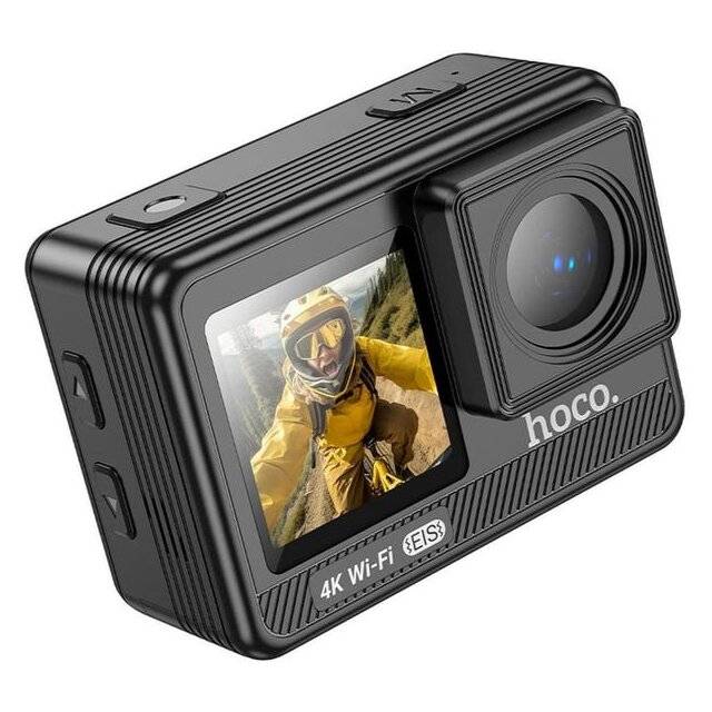 Hoco DV102 (12MP 2160p 60FPS 4K) Anti-Shake Action Camera
