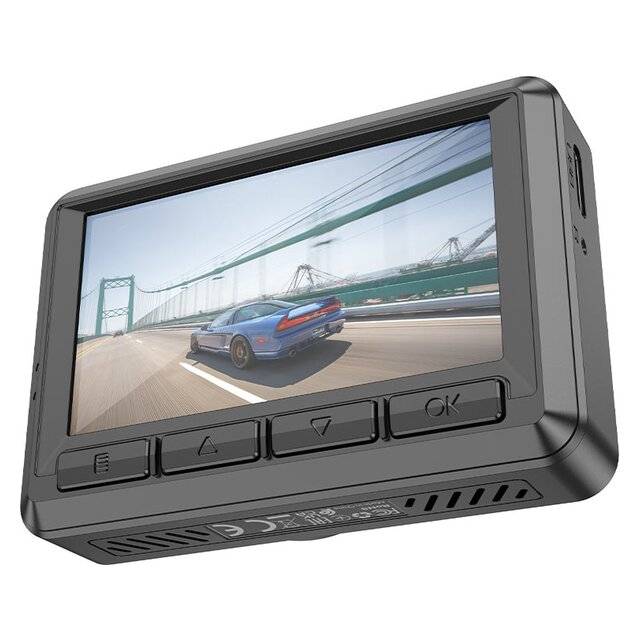 Hoco DV2 1080p 30FPS (2.45" IPS Display) DashCam