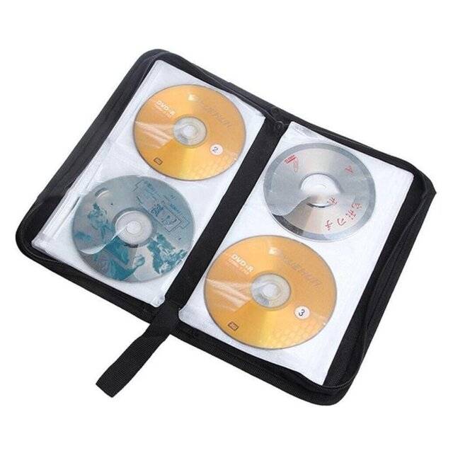 CD/DVD Storage Bag (80 Sleeves)