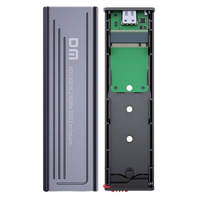 DM M.2 NVMe SSD Enclosure USB 3.2 Gen 2 [HD1500]