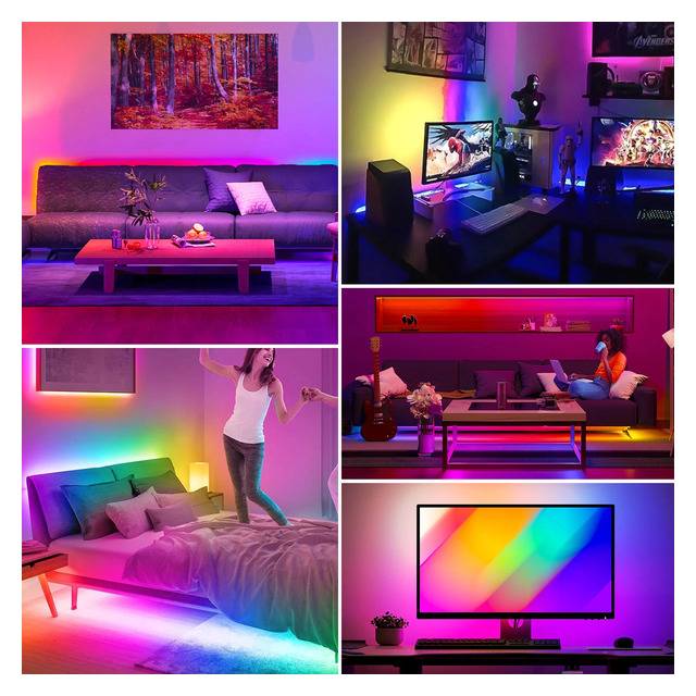 Xtrike Me 3M RGB LED Strip (HT-5050-B3) USB BT App Control