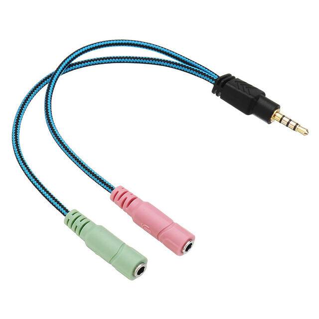 Kotion Each 3.5mm 2 to 1 Splitter Adapter