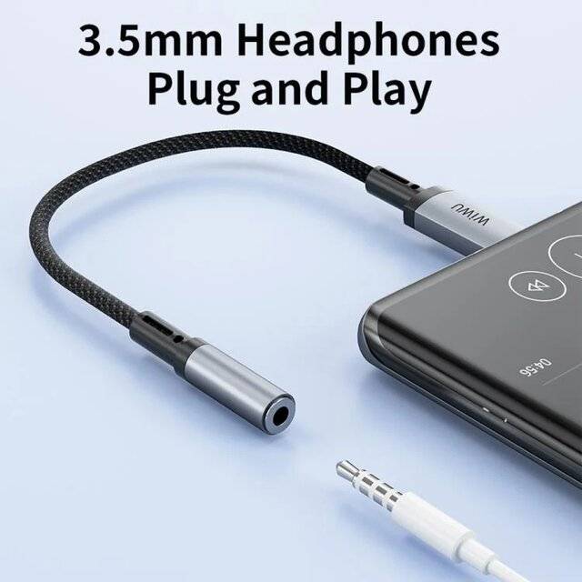 Wiwu C047T USB-C to 3.5mm Converter