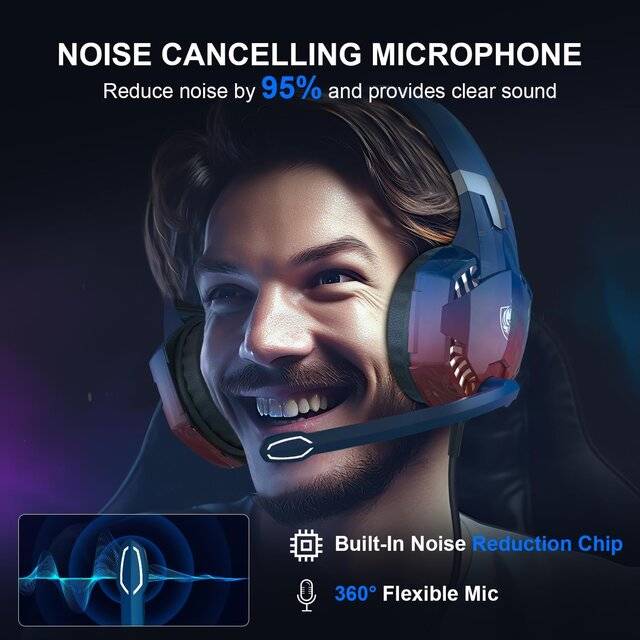 Phoinikas G2000 [3.5mm] Headset (Blue)