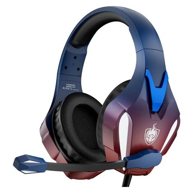 Phoinikas H9 [3.5mm] Headset (Blue)