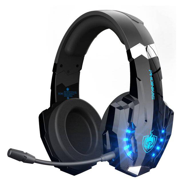 Phoinikas BU G9000 Pro Wireless [BT] Headset (Black)