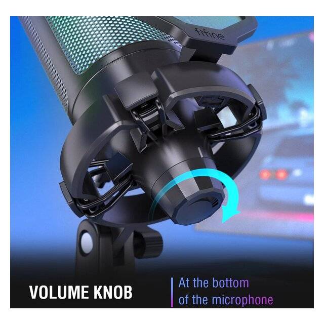 FIFINE AmpliGame A6 RGB USB Mic