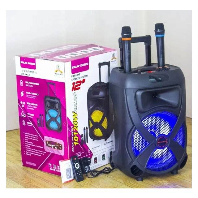Ailiang Kolav-XH1222 Speaker 12" with 2-Mics + Remote