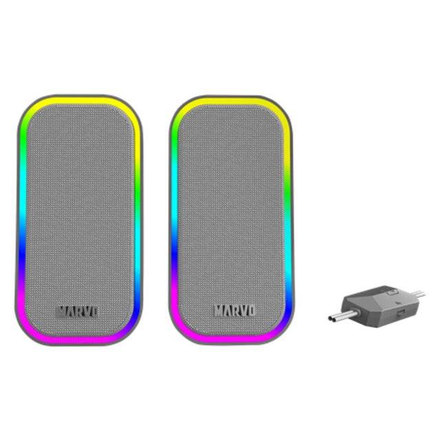Marvo SG-285 GY RGB Speakers (Gray)