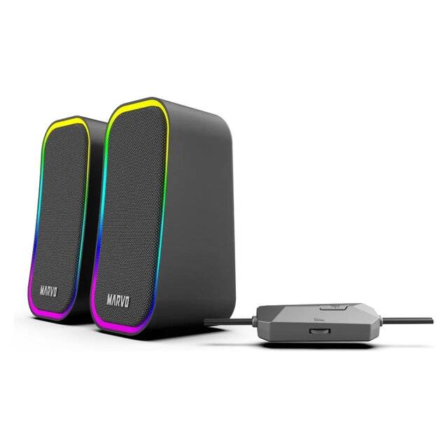 Marvo SG-285 BK RGB Speakers (Black)