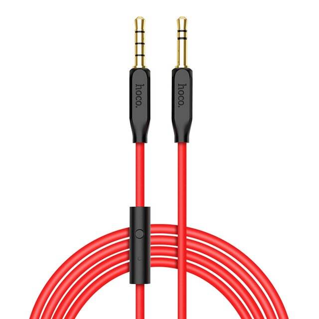 Hoco UPA12 AUX Cable (3.5mm with Mic & Controller)