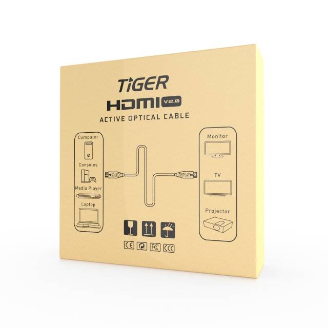 Tiger 30m HDMI 2.0 Active Optical Cable